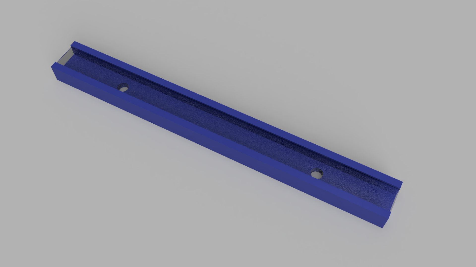 LED Strip Mounting Channel with slide-in cover – 2 Lengths (4 versions)