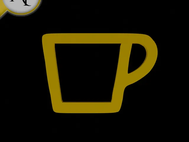 Simple Coffee Cup Symbol - 2D Art