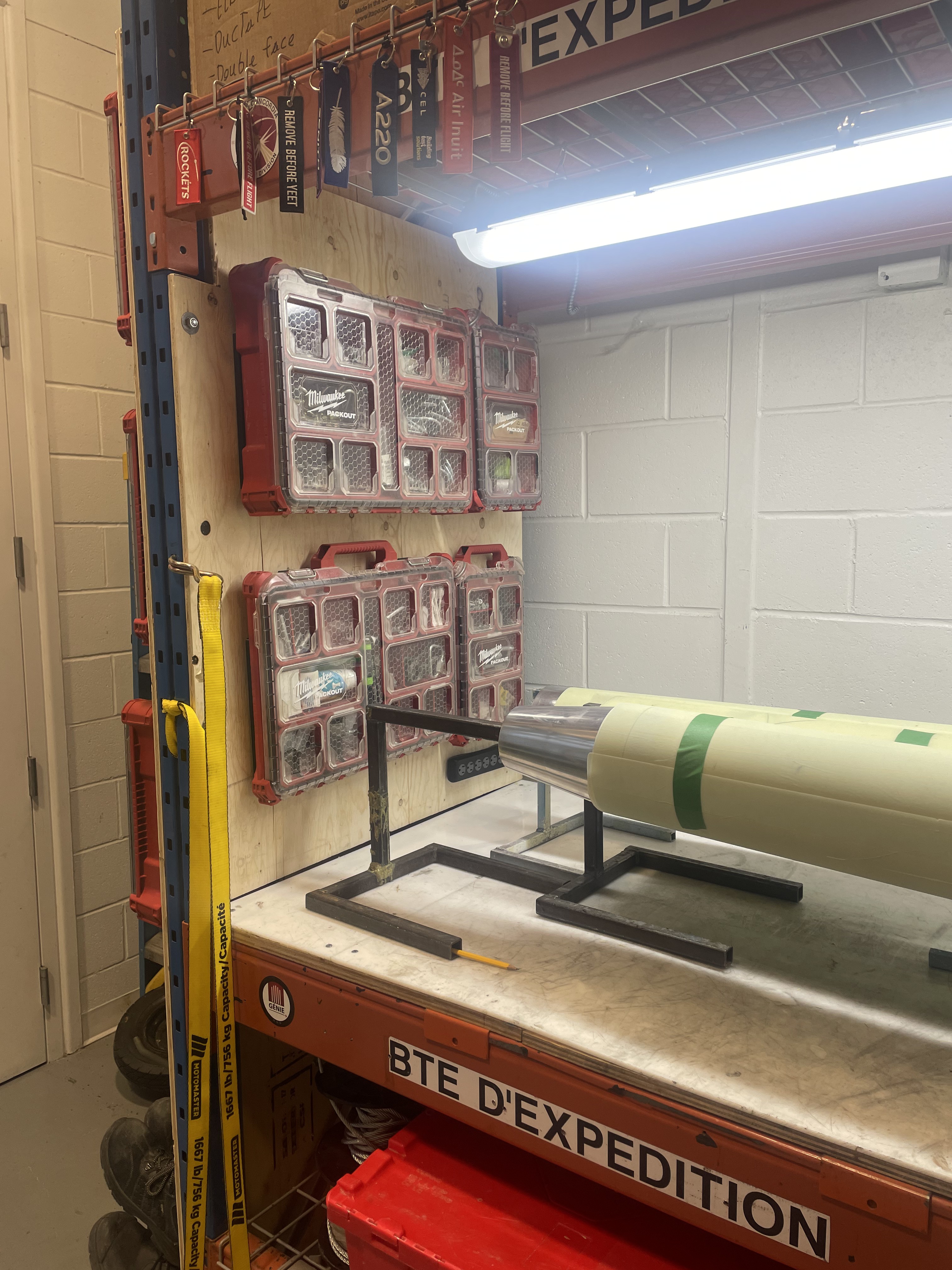 Milwaukee Packout 2x3 wall mount