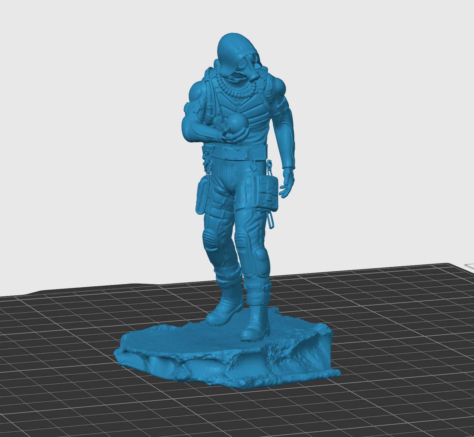 S.T.A.L.K.E.R 2 Statue 3D model by LM3Dtisk Lukáš Mlýnek