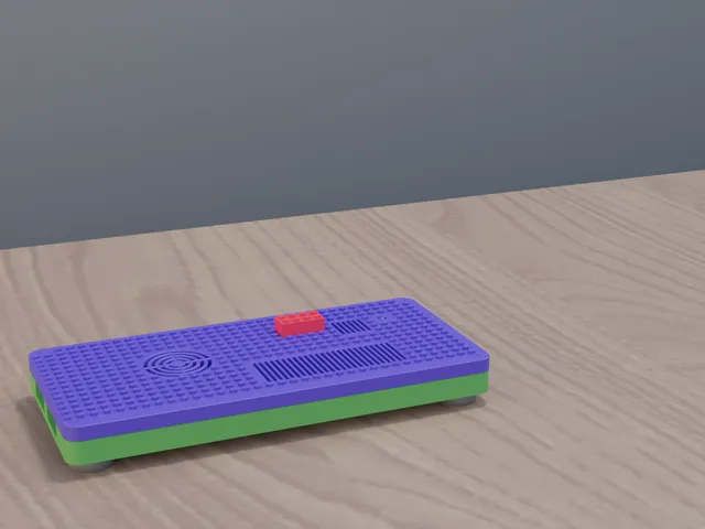 Framework Laptop 12 StudCase — LEGO-Compatible Standalone Enclosure