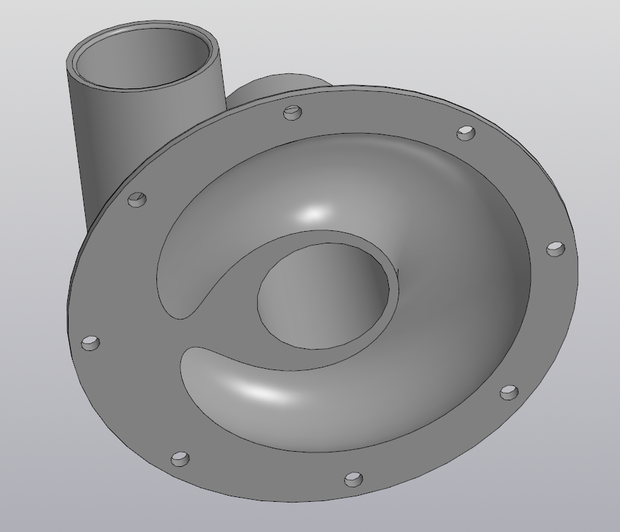 Miniatura 2 do modelo 3D Cyclone dust filter