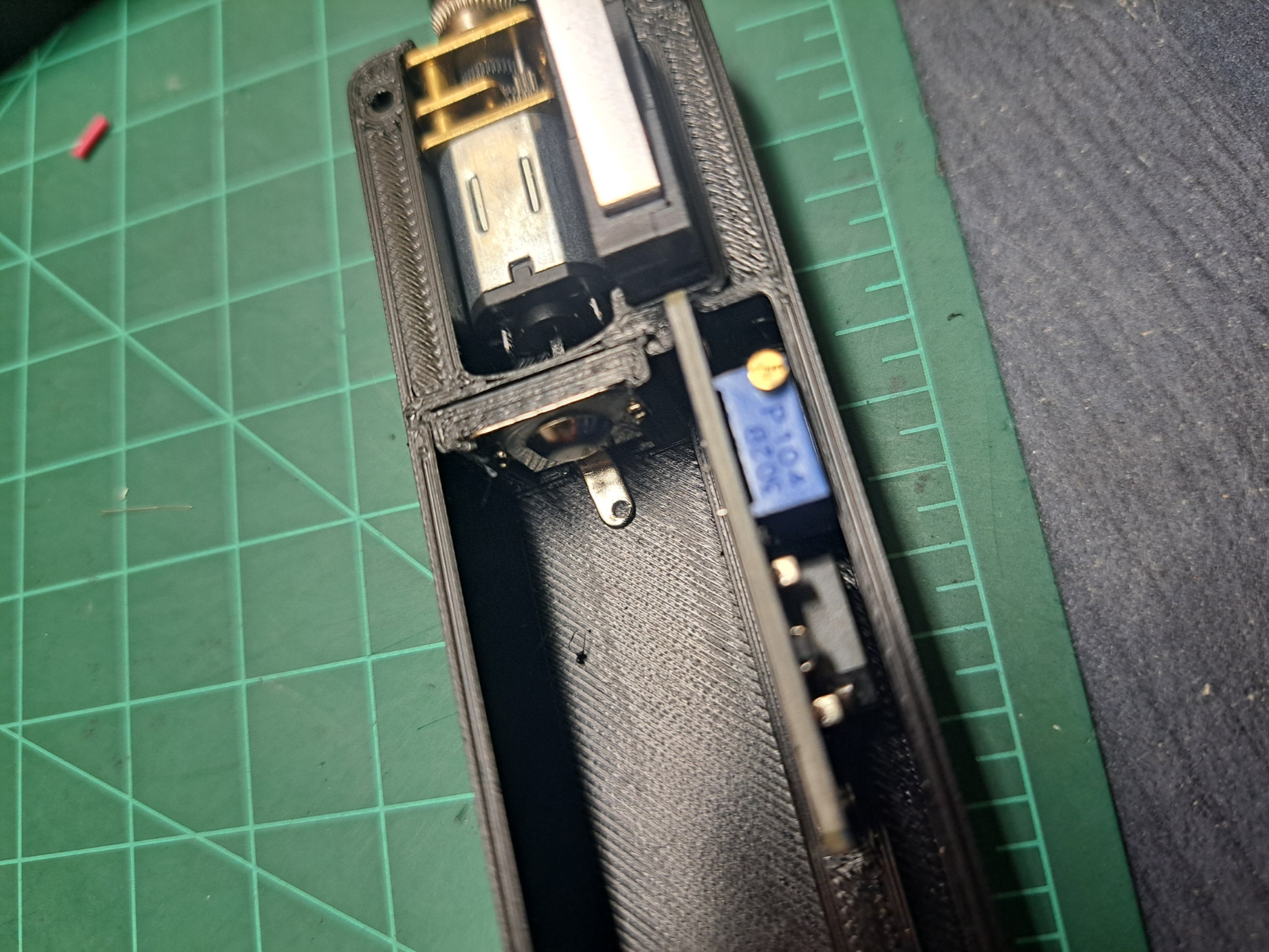 18650 adapter for square sharpnel for Bowden Loading tool
