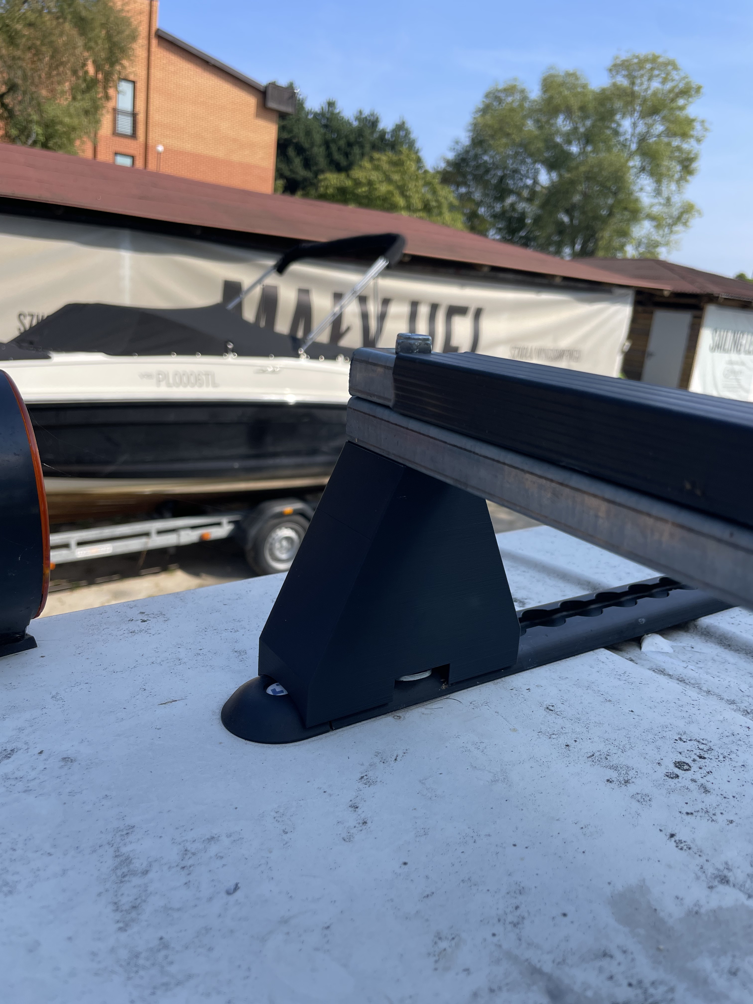 Airline L track roof rack foot 85mm rise