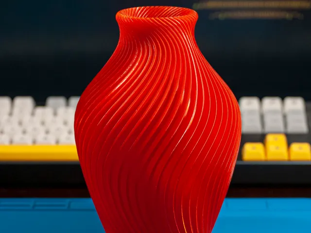 Wavy vase #2 (.step included)