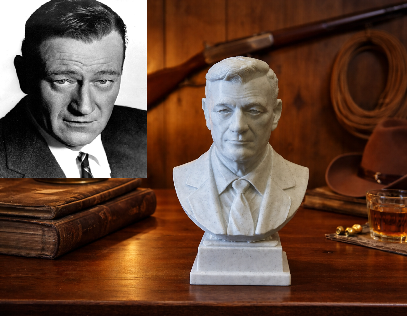 John Wayne (Marion Robert Morrison) — Bust