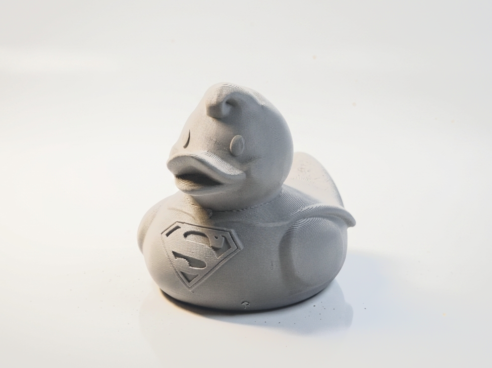 Superman Rubber Duck Hero Collectible 3D Printable