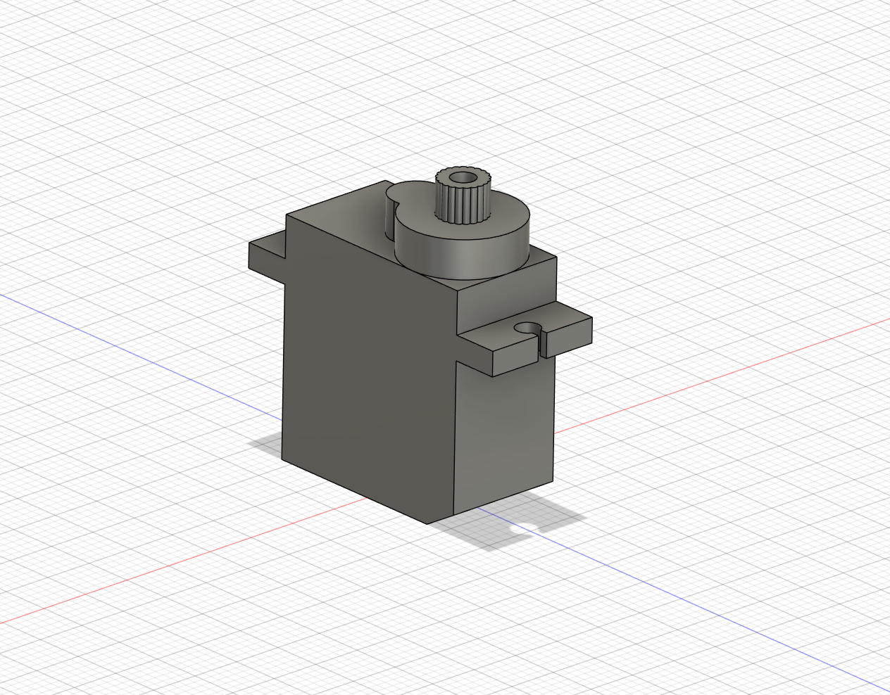MG90S Servo Form Factor