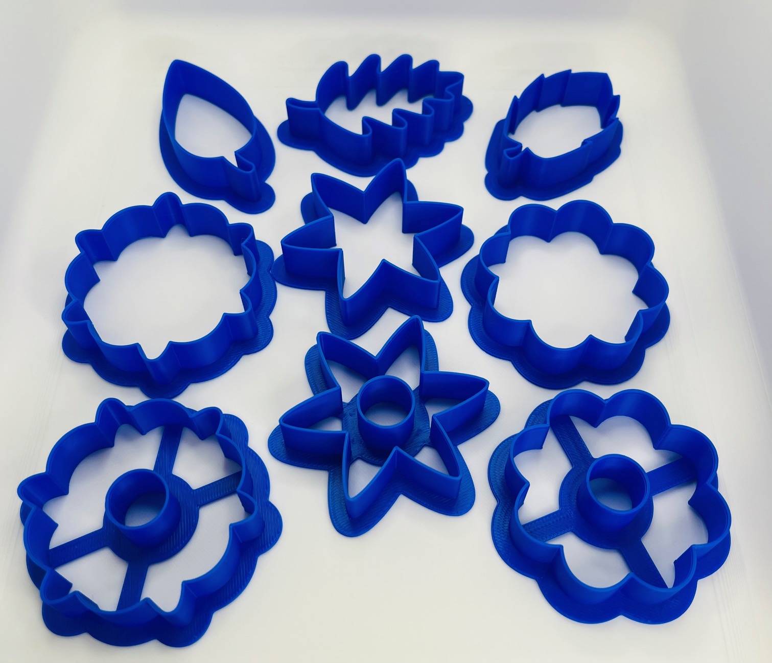 Play Dough Cookie Cutter Flower Set