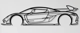 Koenigsegg Jesko 2021 Wall Art
