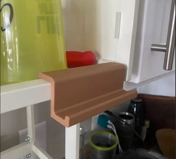 Phone Stand for Overhead Dish Drain