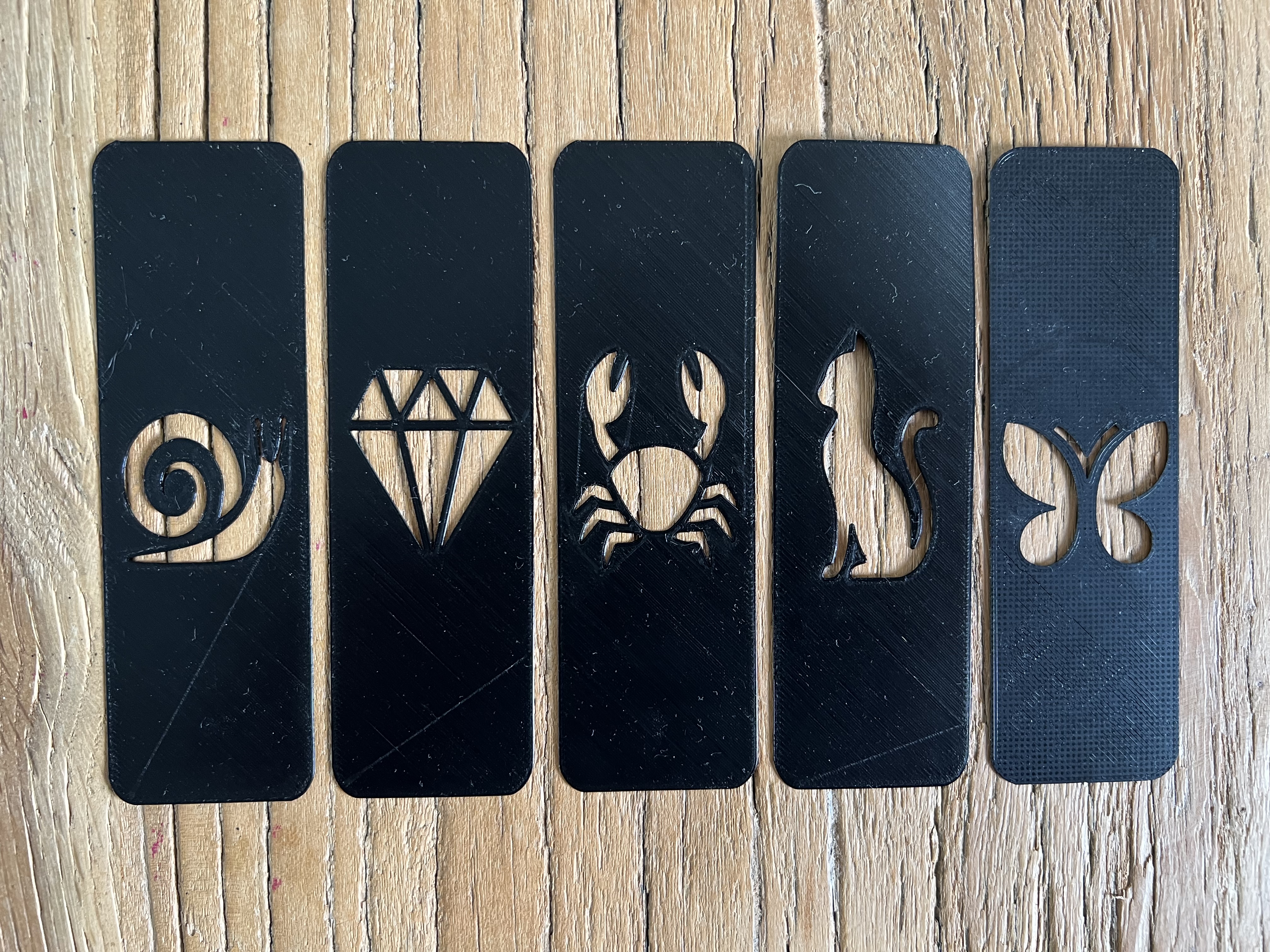 Elegant Simple Bookmark Collection #1