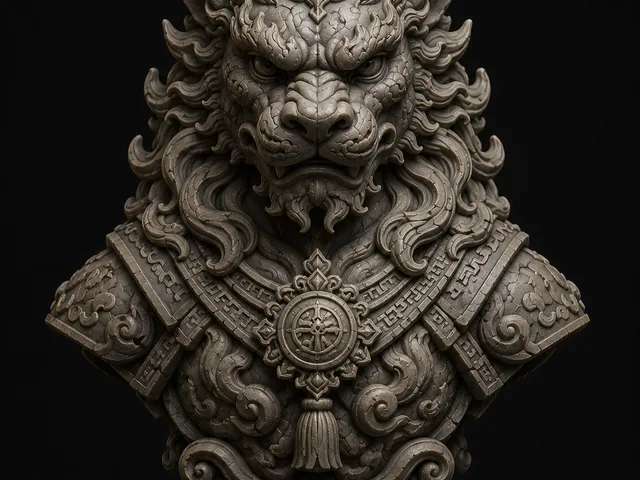 Guardián Celestial – Busto STL para Impresión 3D