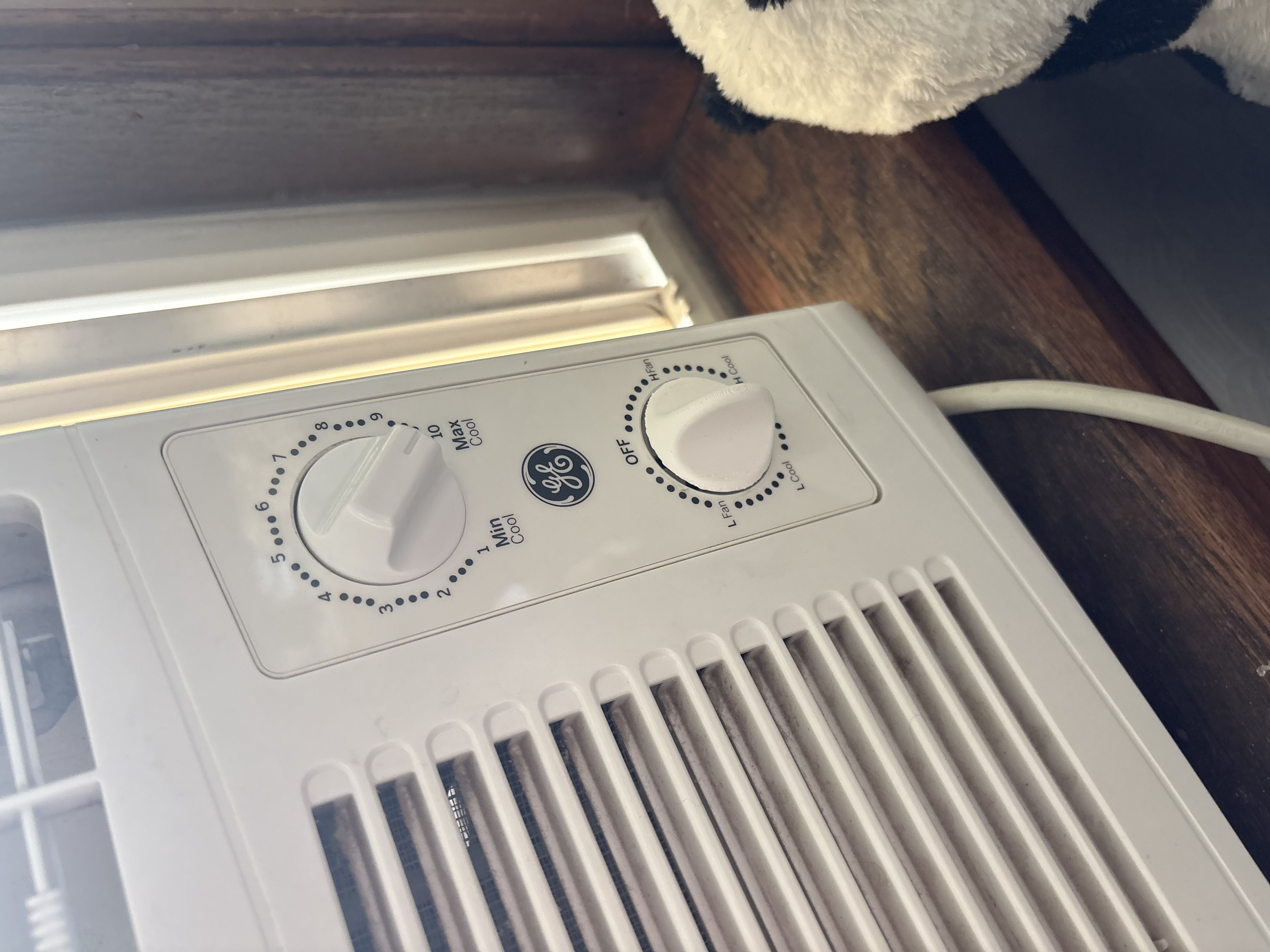 Window AC knob