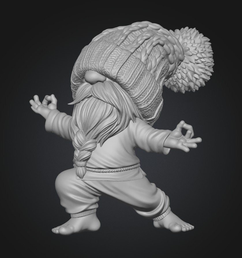 Orange Gnome Wushu
