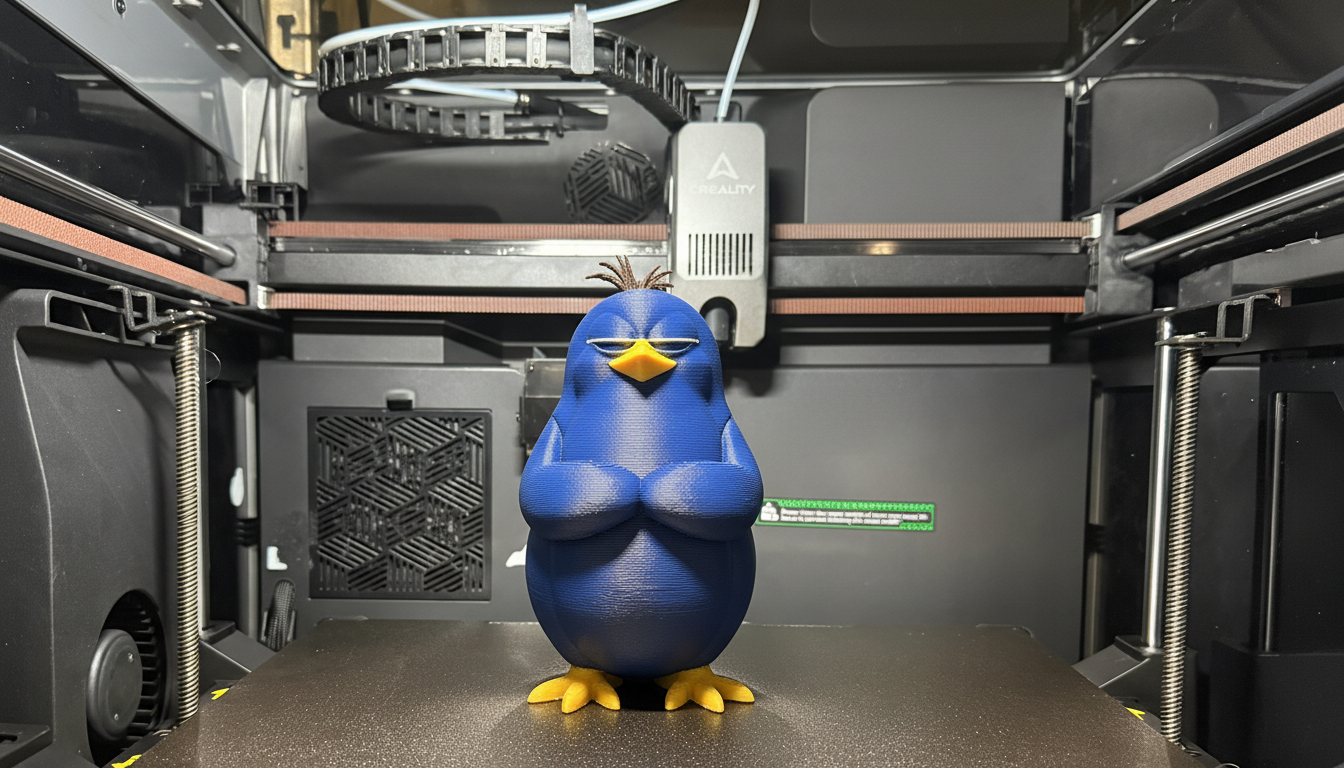Grumpy Penguin
