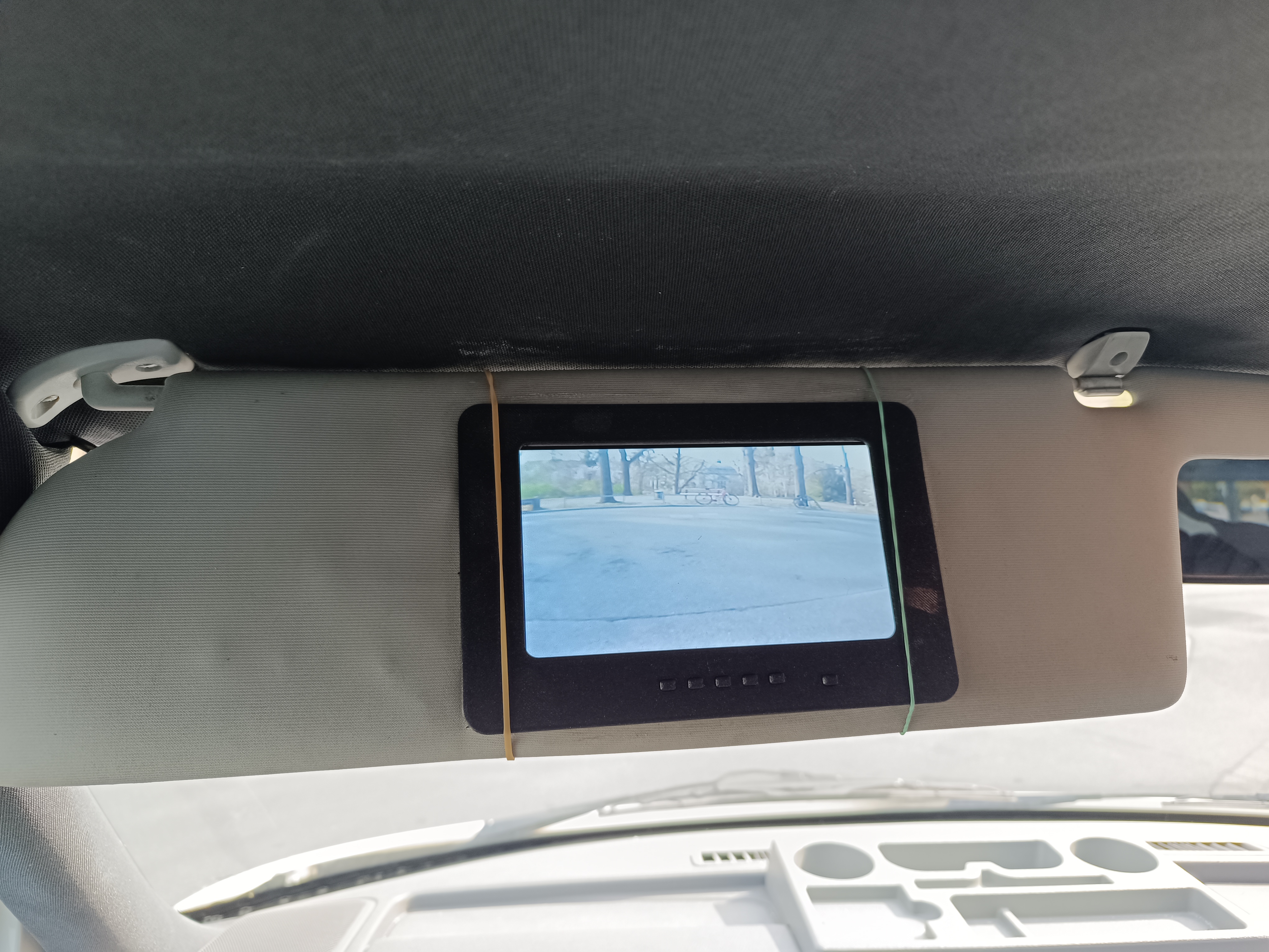 Monitorholder Sun Visor 3D model