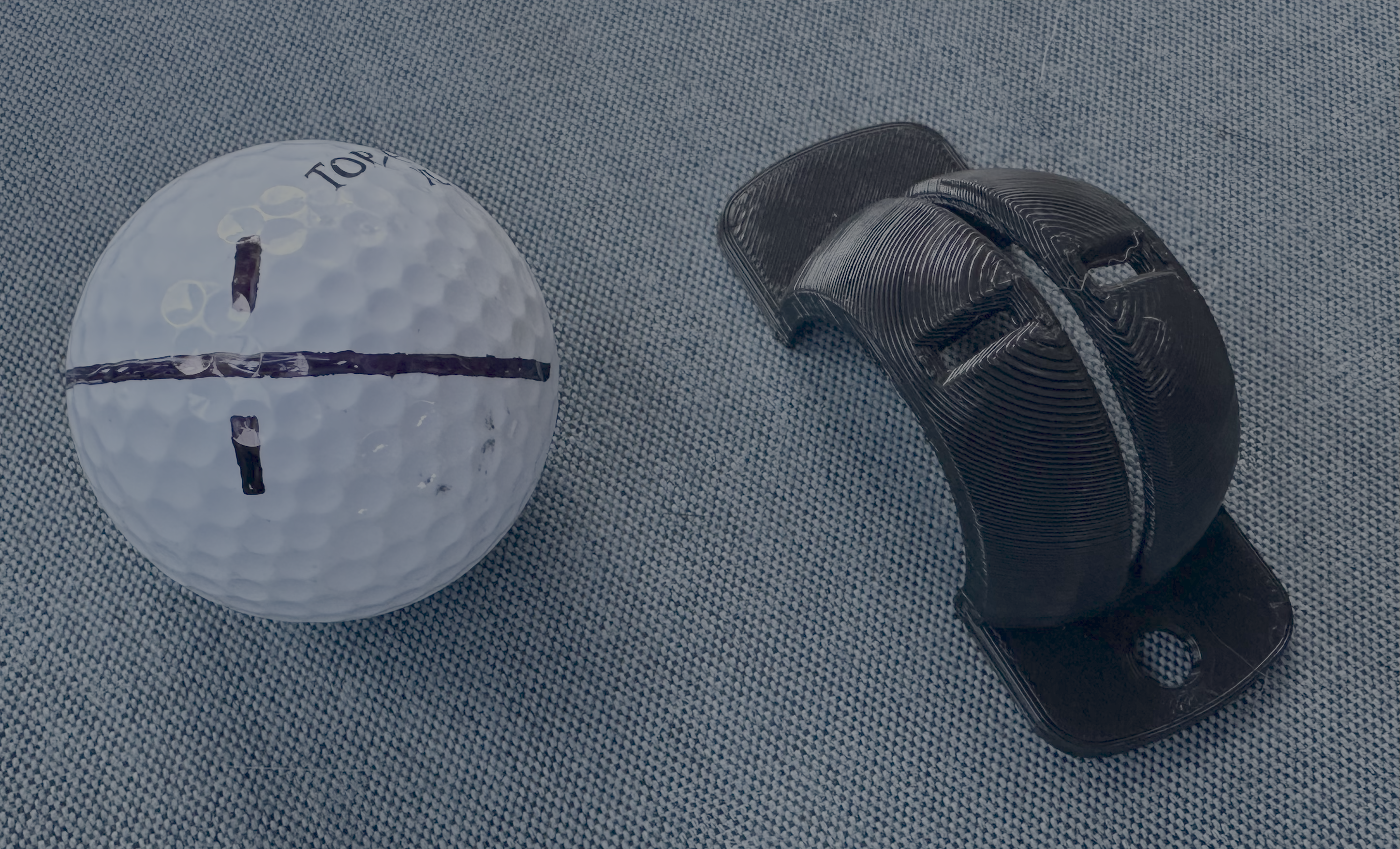 Golfball Marker - X Mark