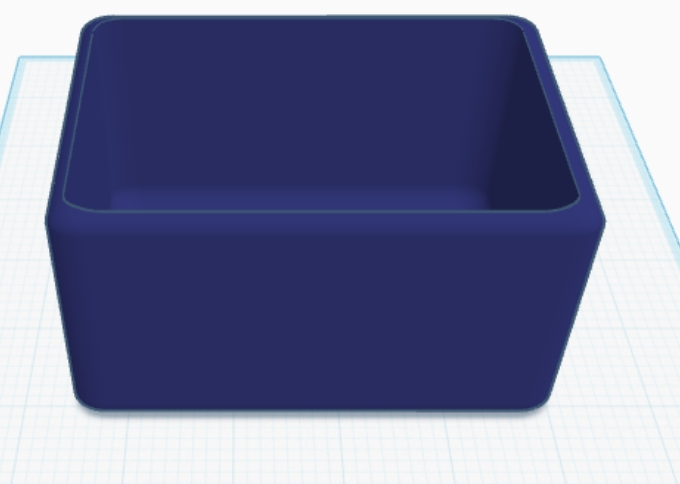 Small modernist box great for essential oils