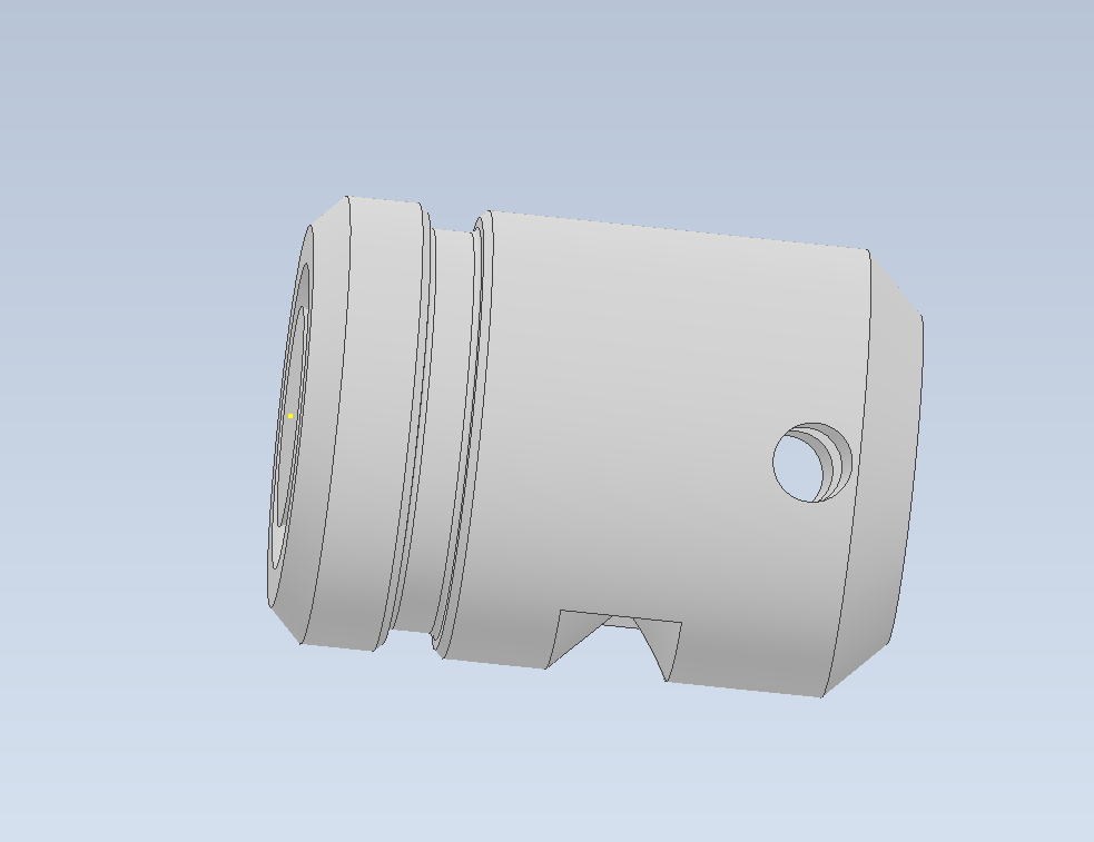 Anemone Plunger Head for -123 o-rings