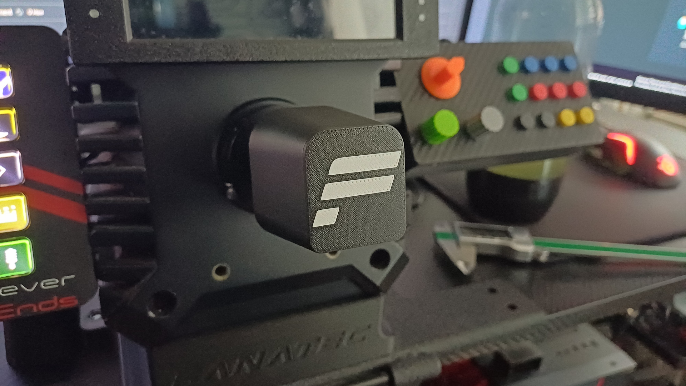 better Fanatec QR2 Dust Cover 3D model