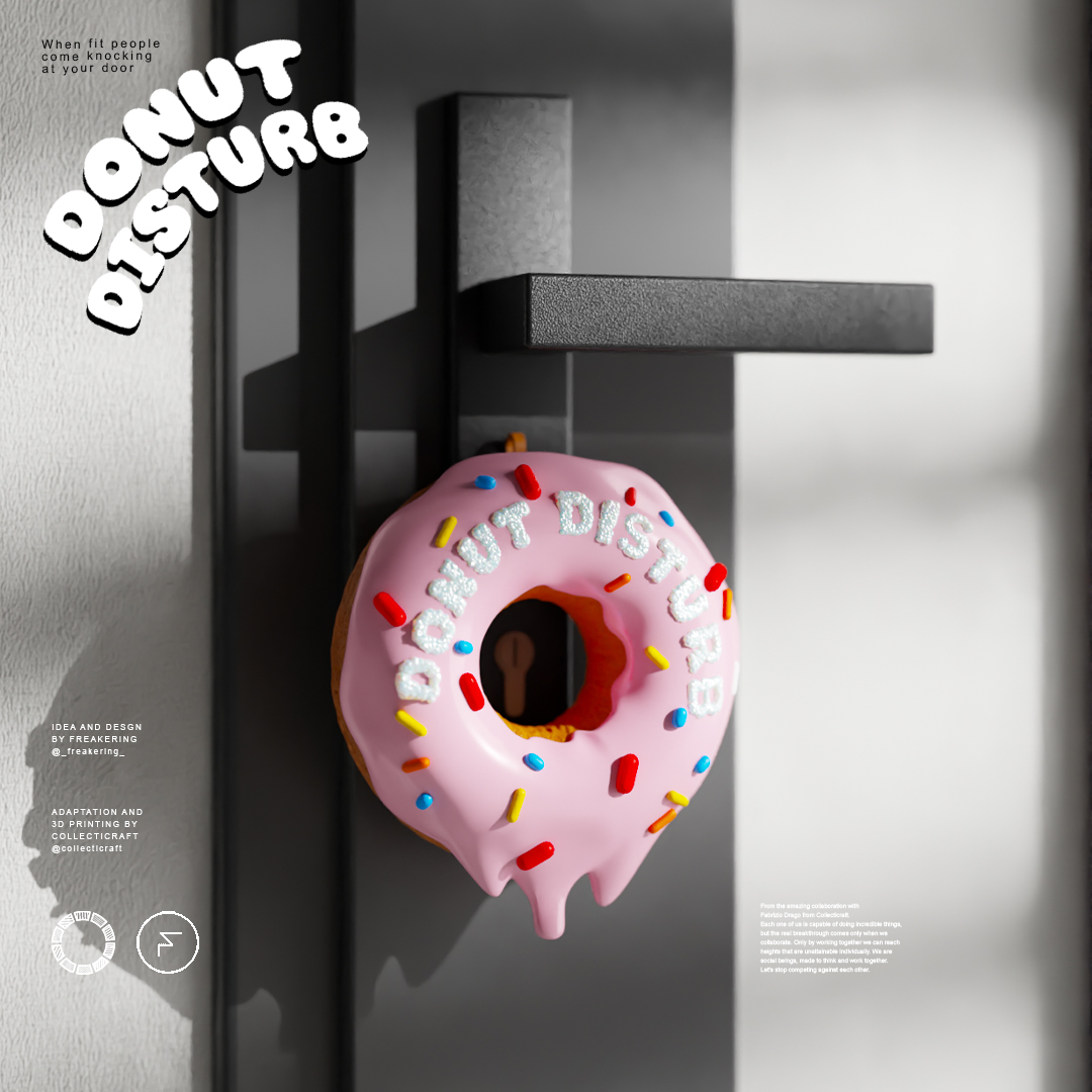 Donut Disturb - Door Hanger