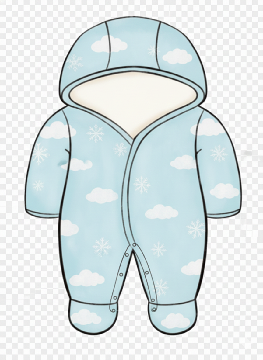 Winter Onesie Cookie Cutter