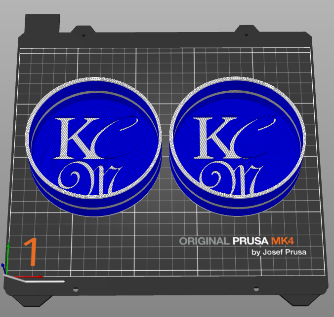 Simple Customizable Blank Coaster and Holder set