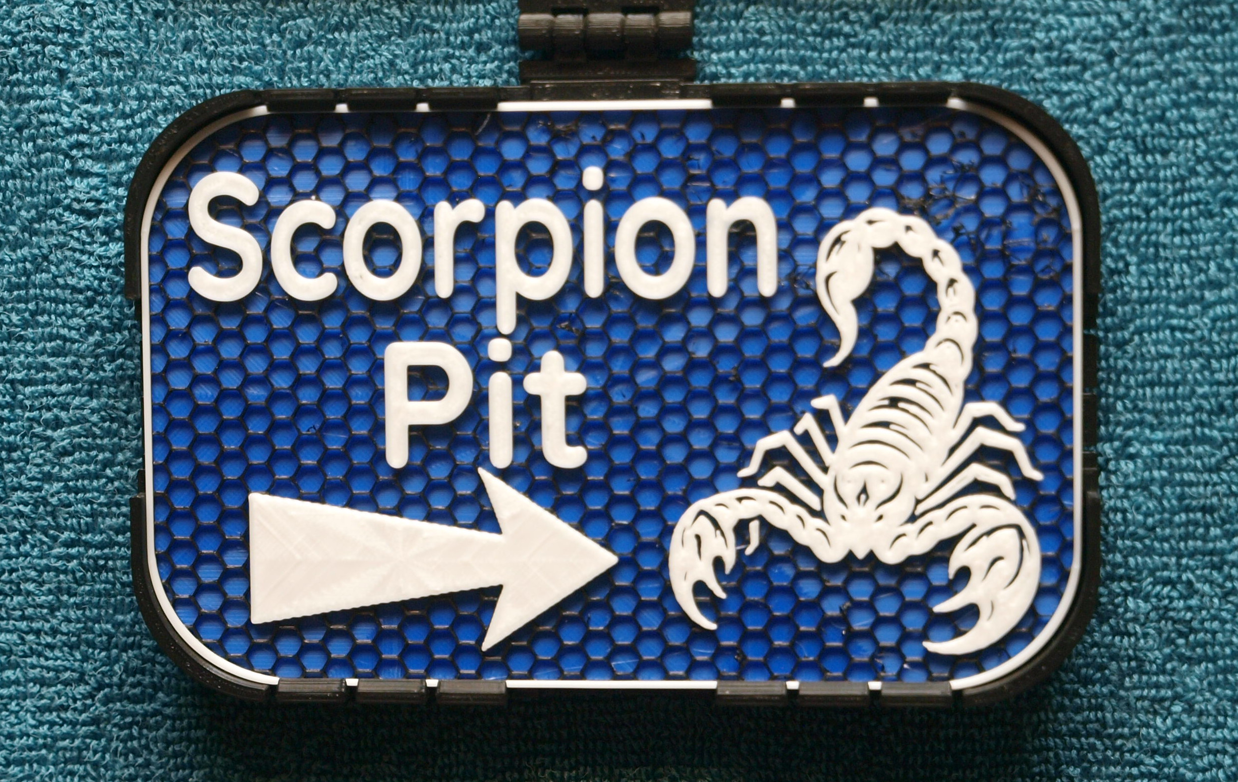 Scorpion Pit signs