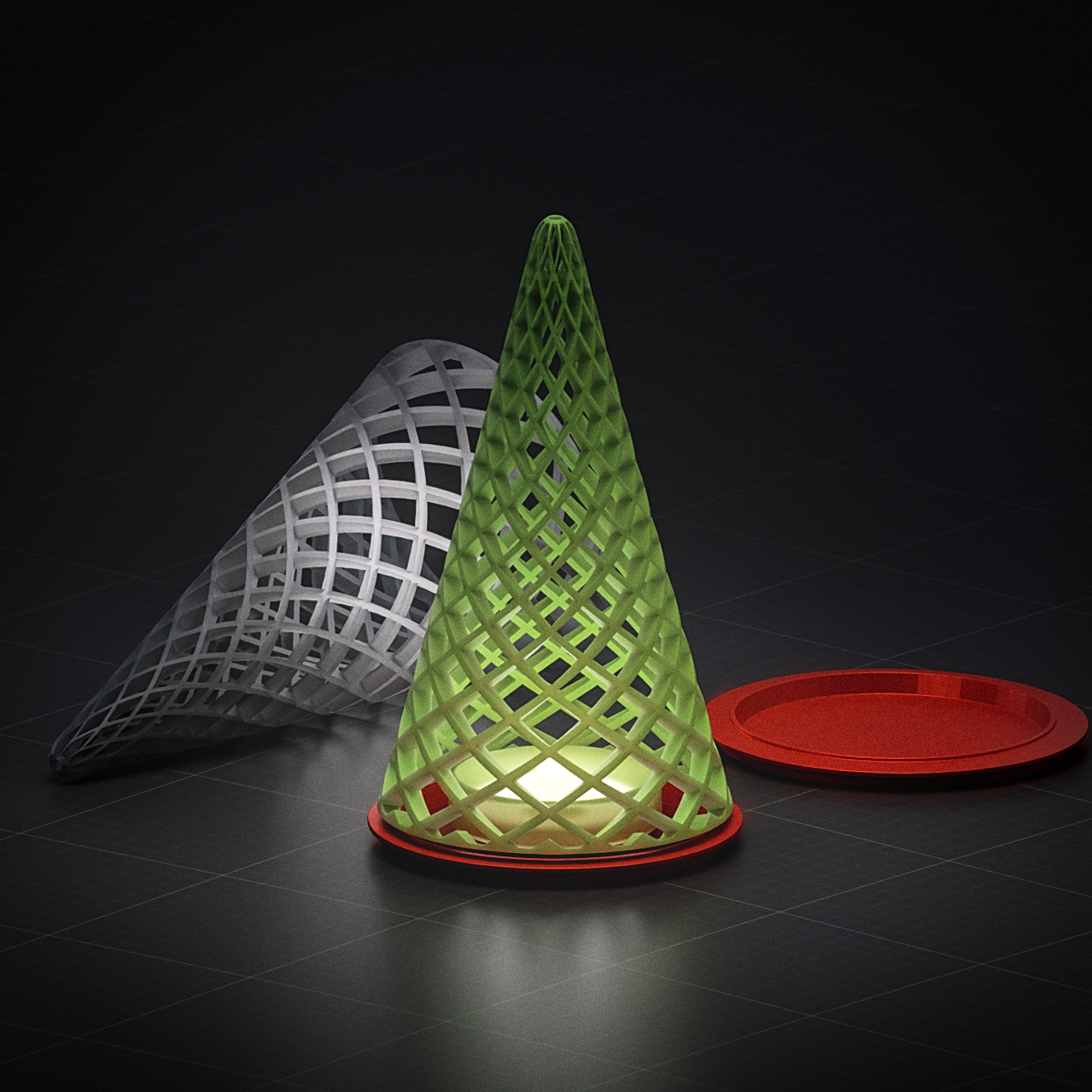 Christmas Tree Desk Ornament 01a