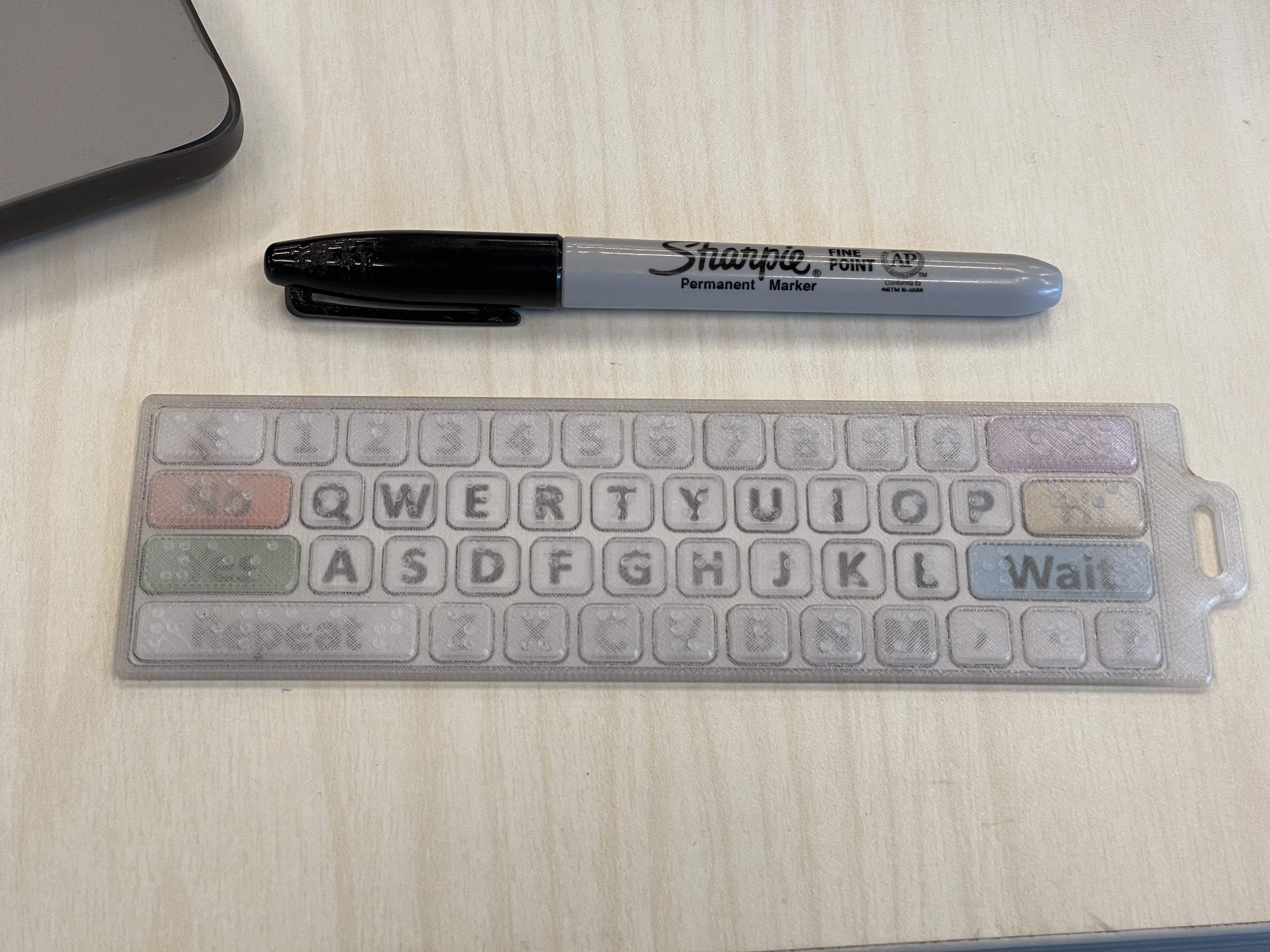 SP_Keyboard Deaf-Blind AAC wearable by PanicSphere — miniatura 2