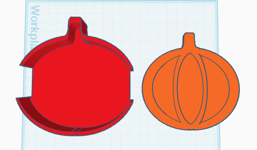 Pumpkin coasters and holder