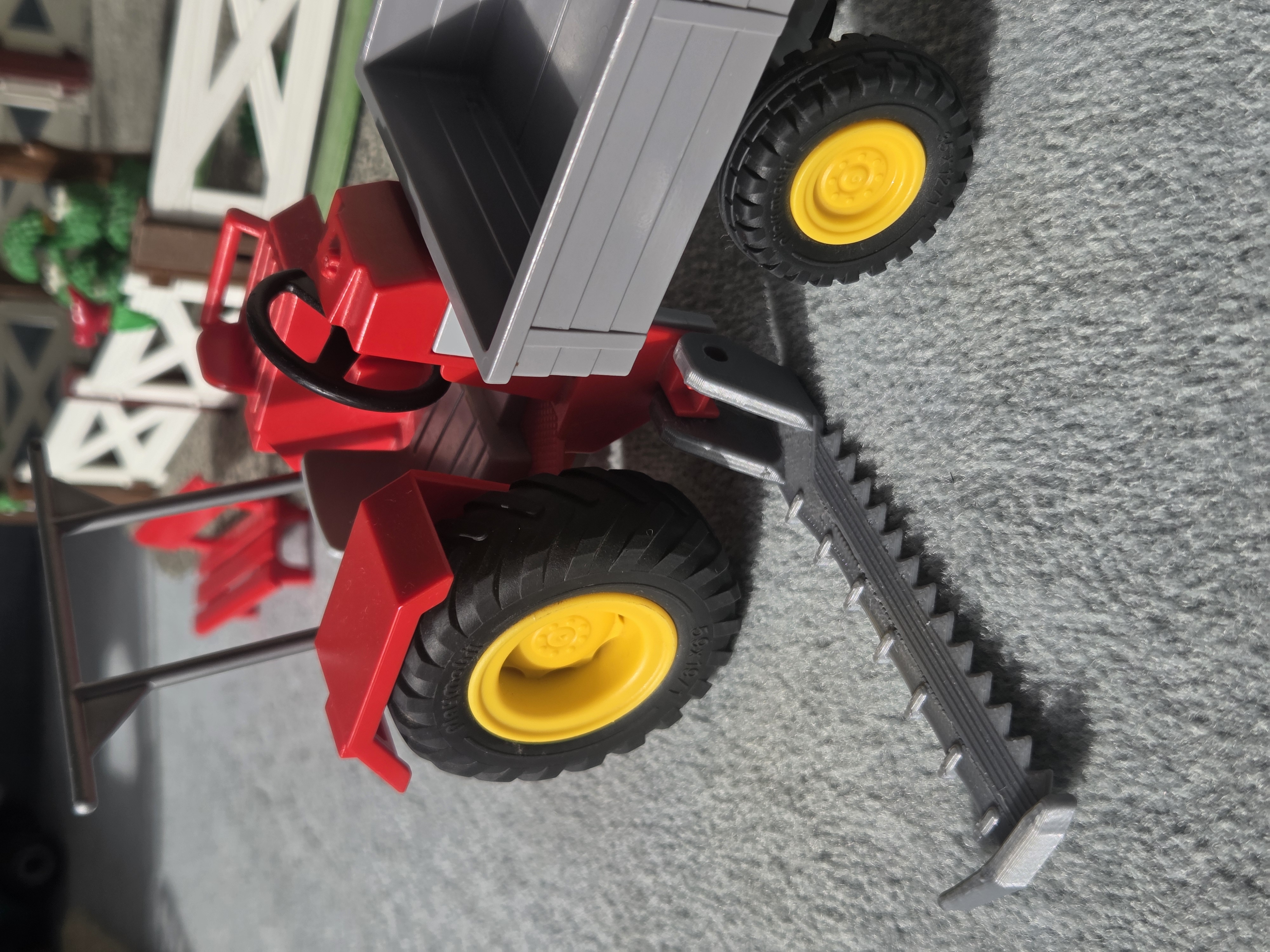 Playmobil Tractor Side Mower / Mähbalken für Traktor 70495