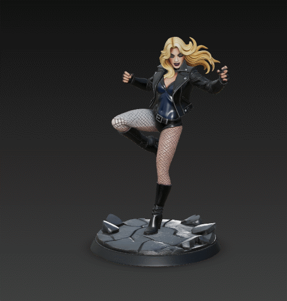FIGURA SUPERHEROES BLACK CANARY (COLECCIONABLES)