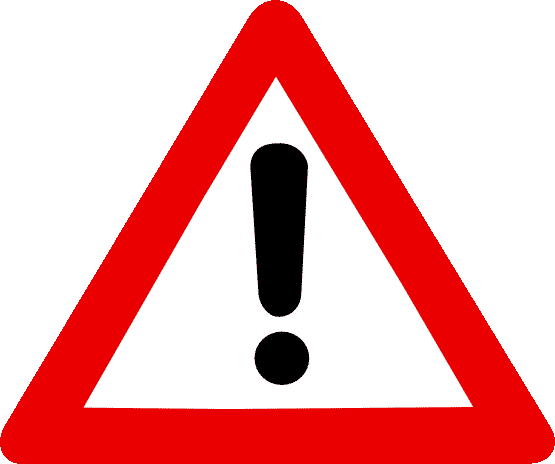 caution sign