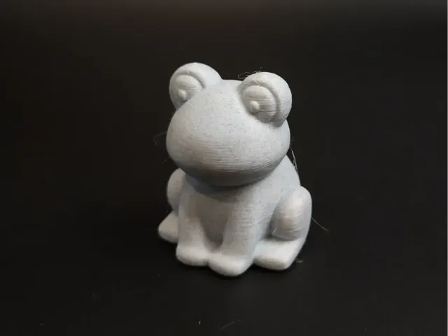 The Plump Pond Dweller: A Chibi Frog