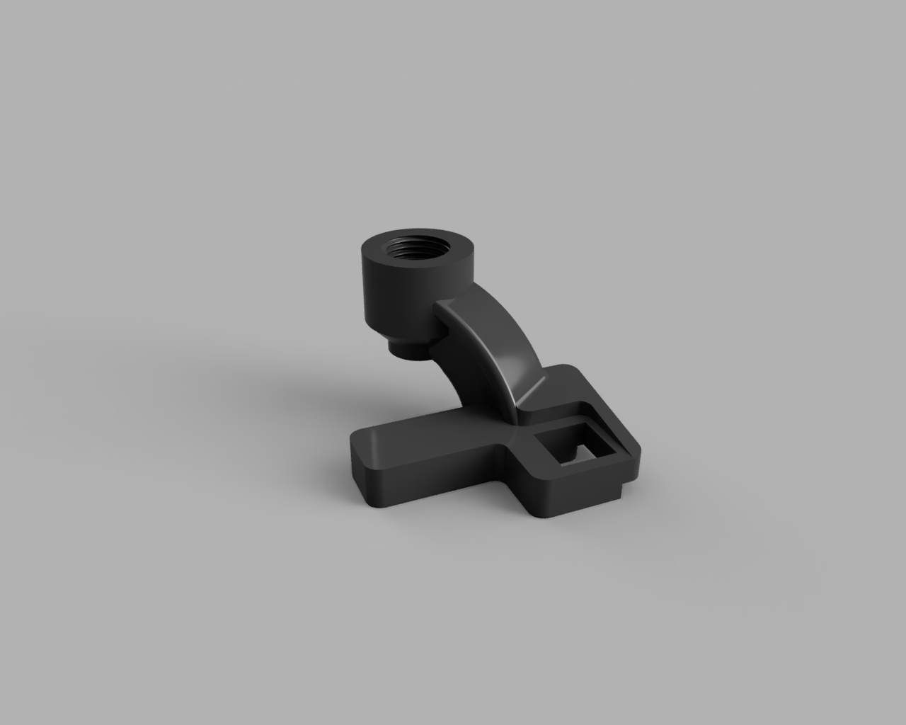 K1 CFS Extruder Bowden Fix with M10 fitting