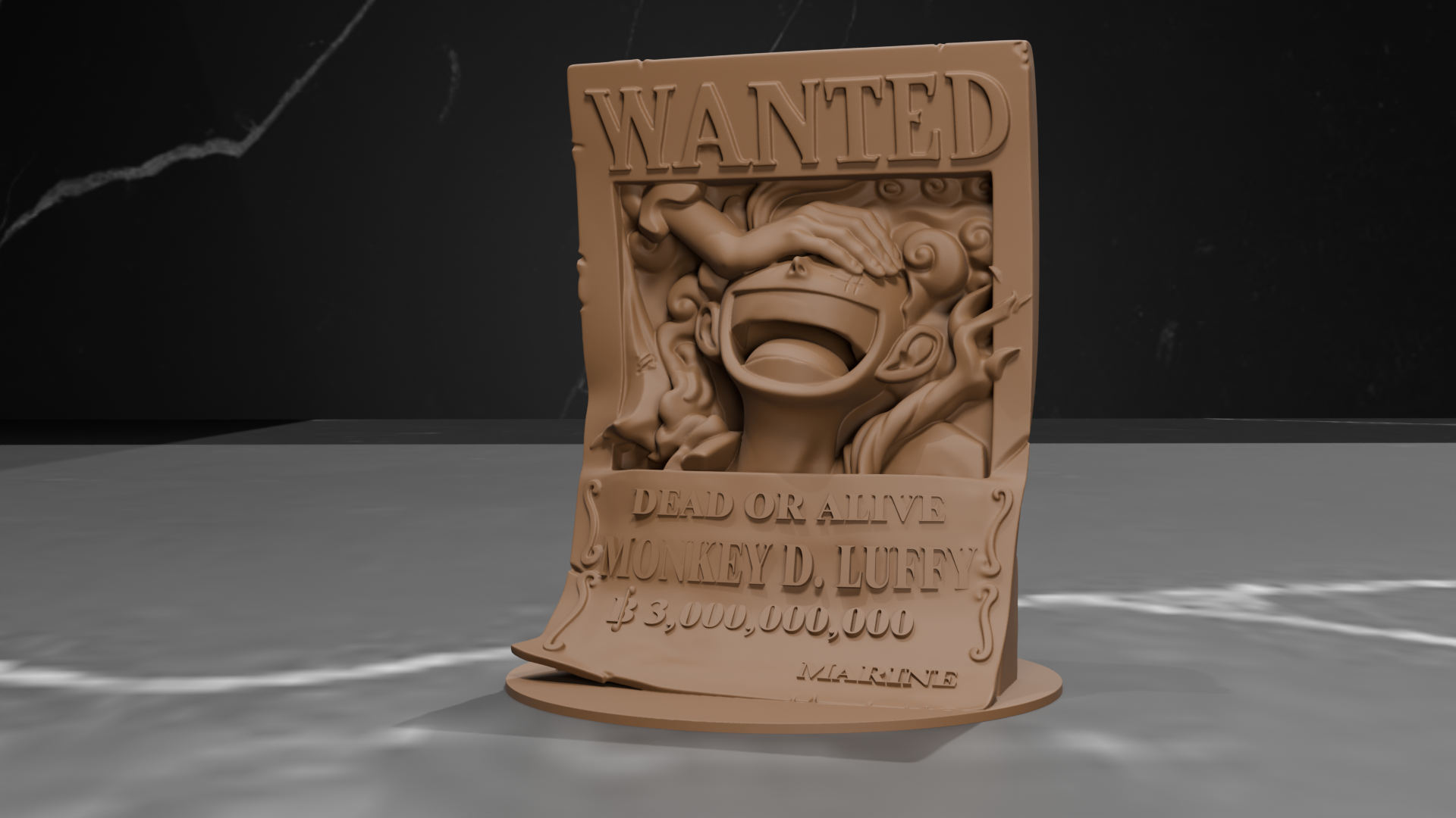 Luffy Wanted Poster - One Piece