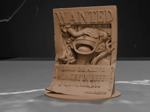 Luffy Wanted Poster - One Piece