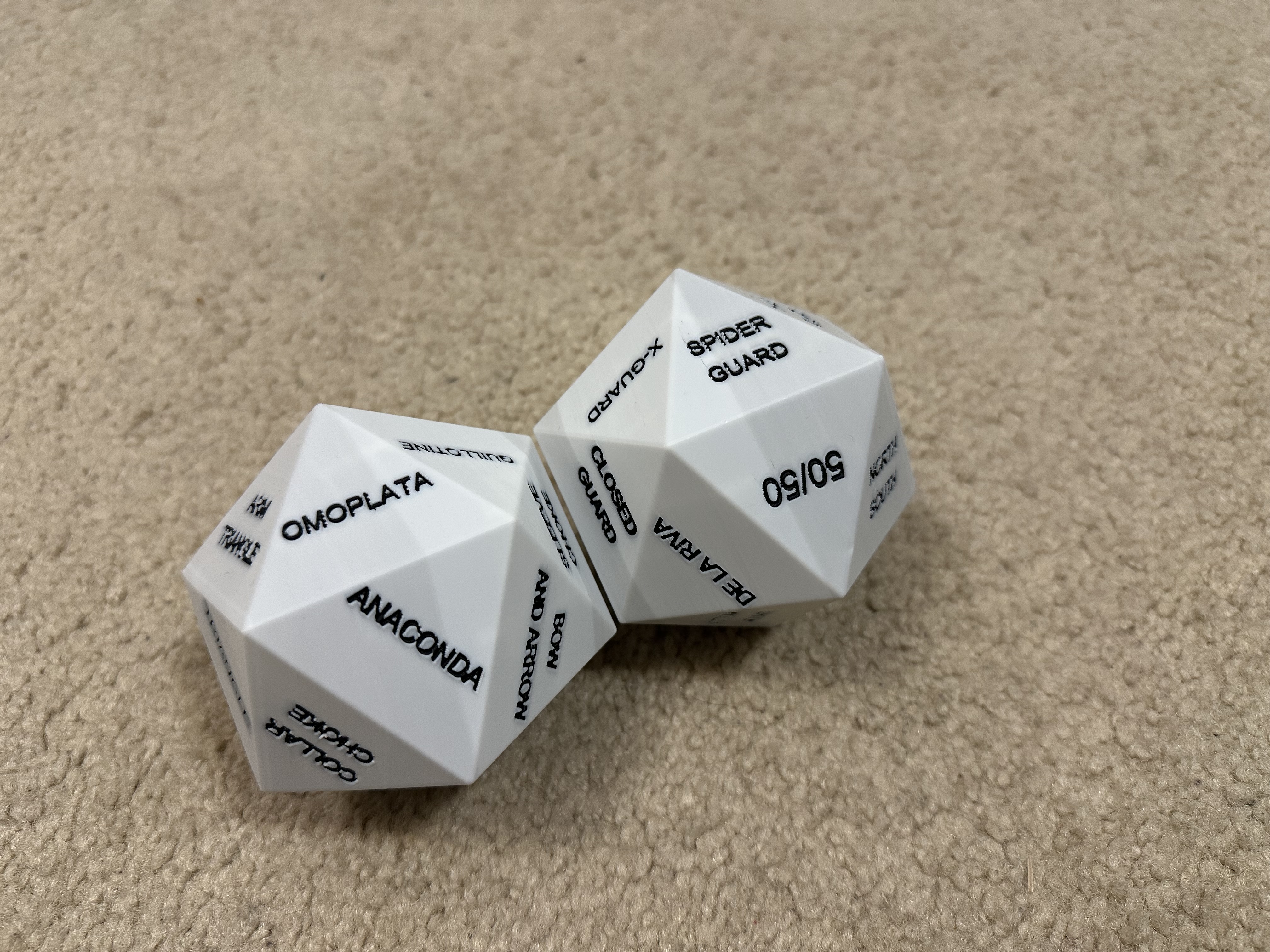 d20 Jiu Jitsu Dice