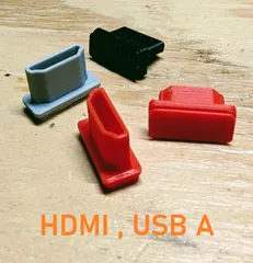 caps for hdmi and usb a