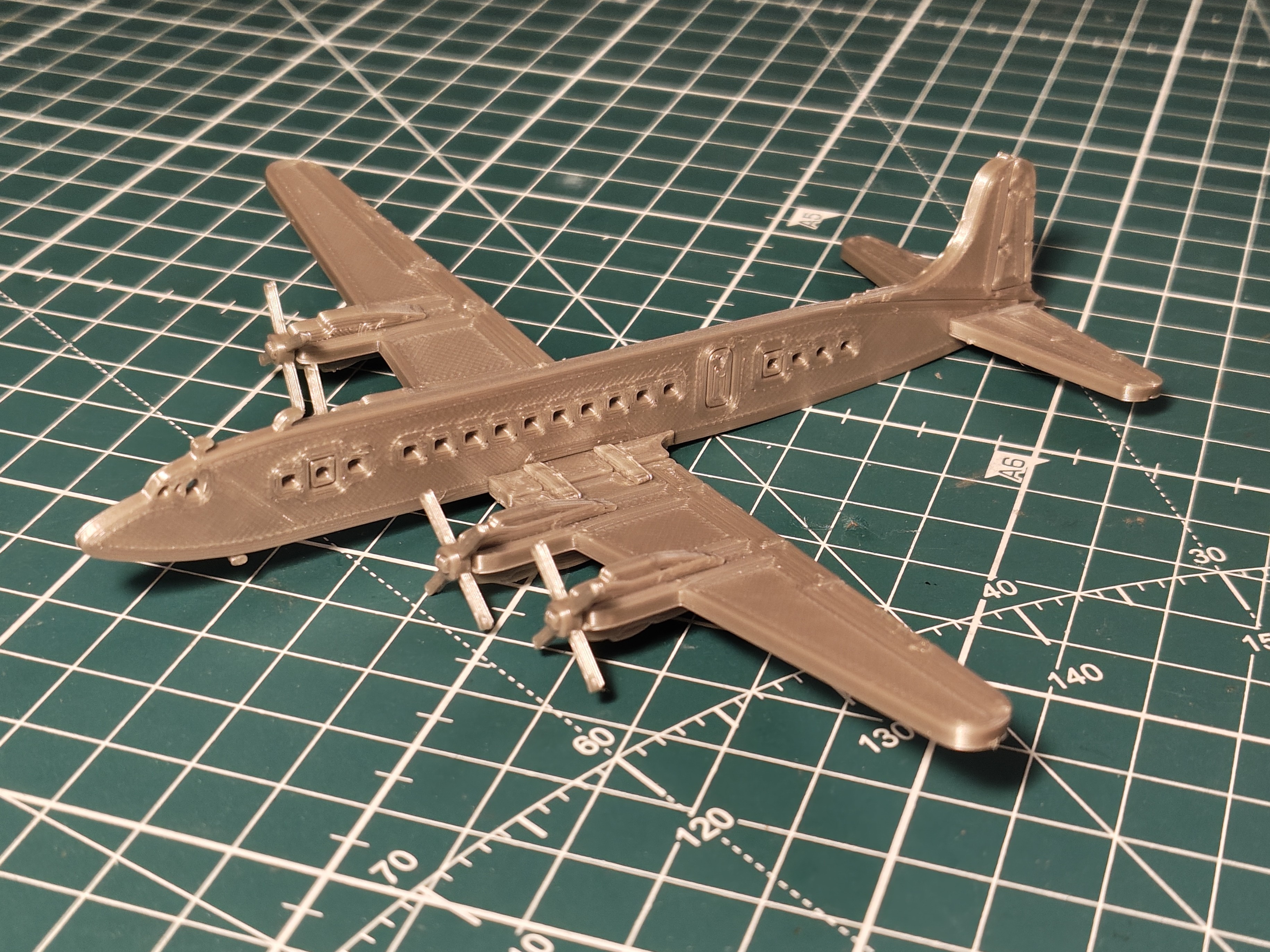 Douglas DC-7 Kit Card