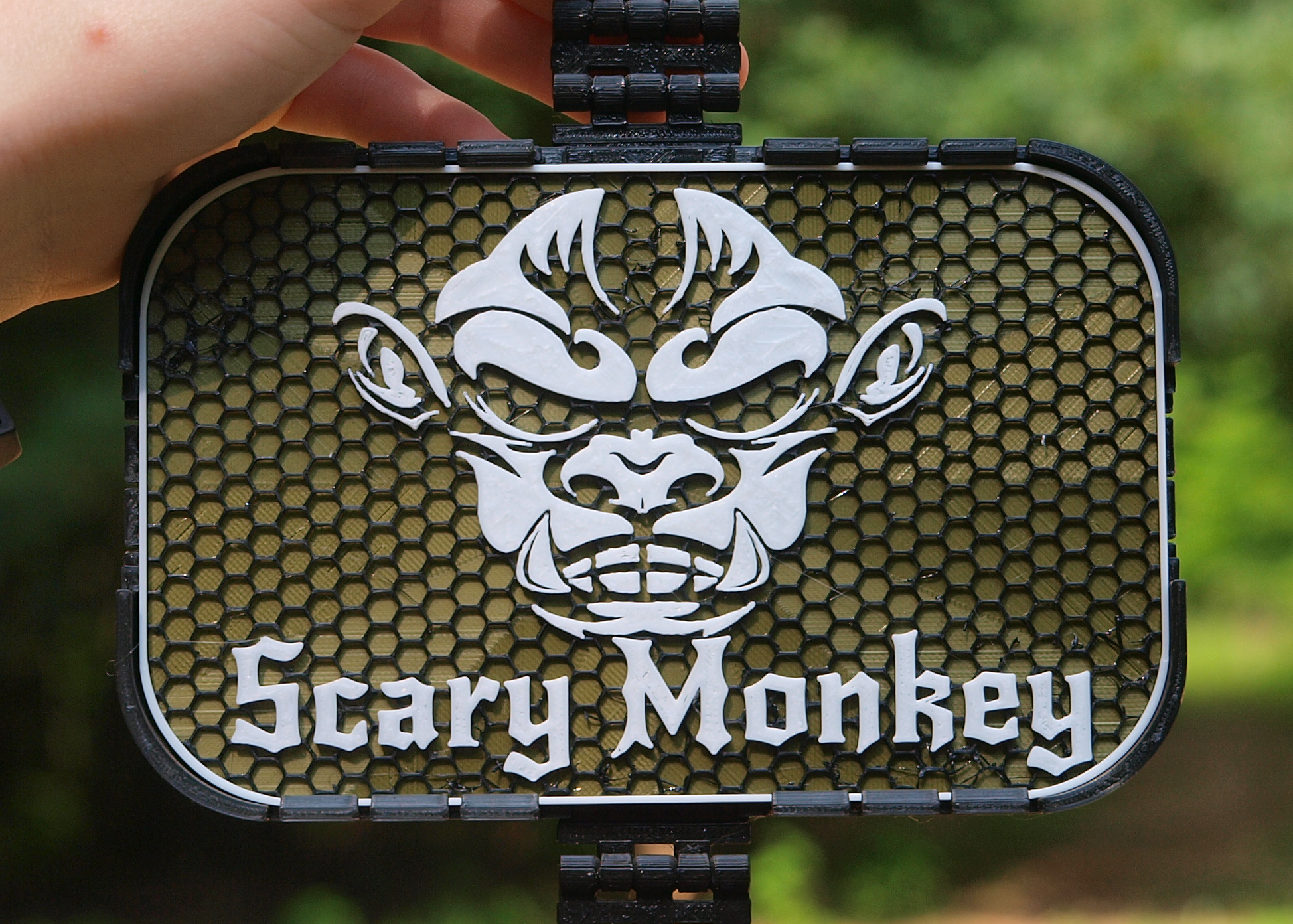 Scary Monkey sign