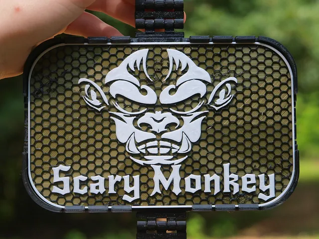 Scary Monkey sign