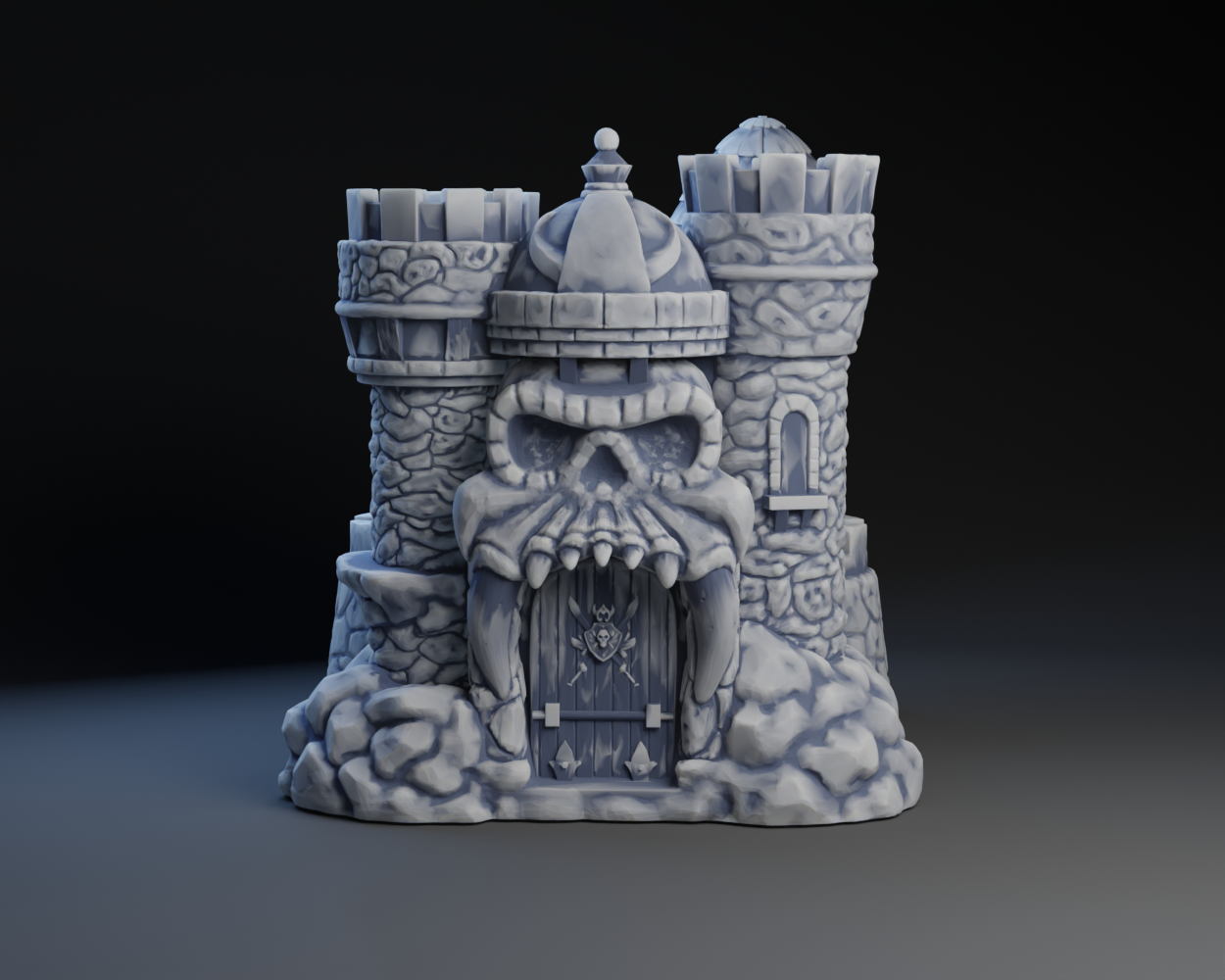 Castle Greyskull Planter