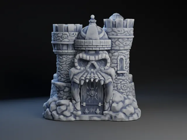 Castle Greyskull Planter