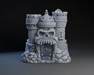 Castle Greyskull Planter
