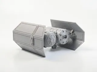 TIE Bomber Starship Star Wars 3D Printable by José Pedro