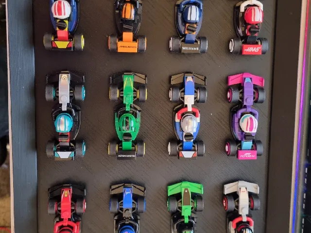 Lego Collectables F1 Cars 2025 Display Frame Stand