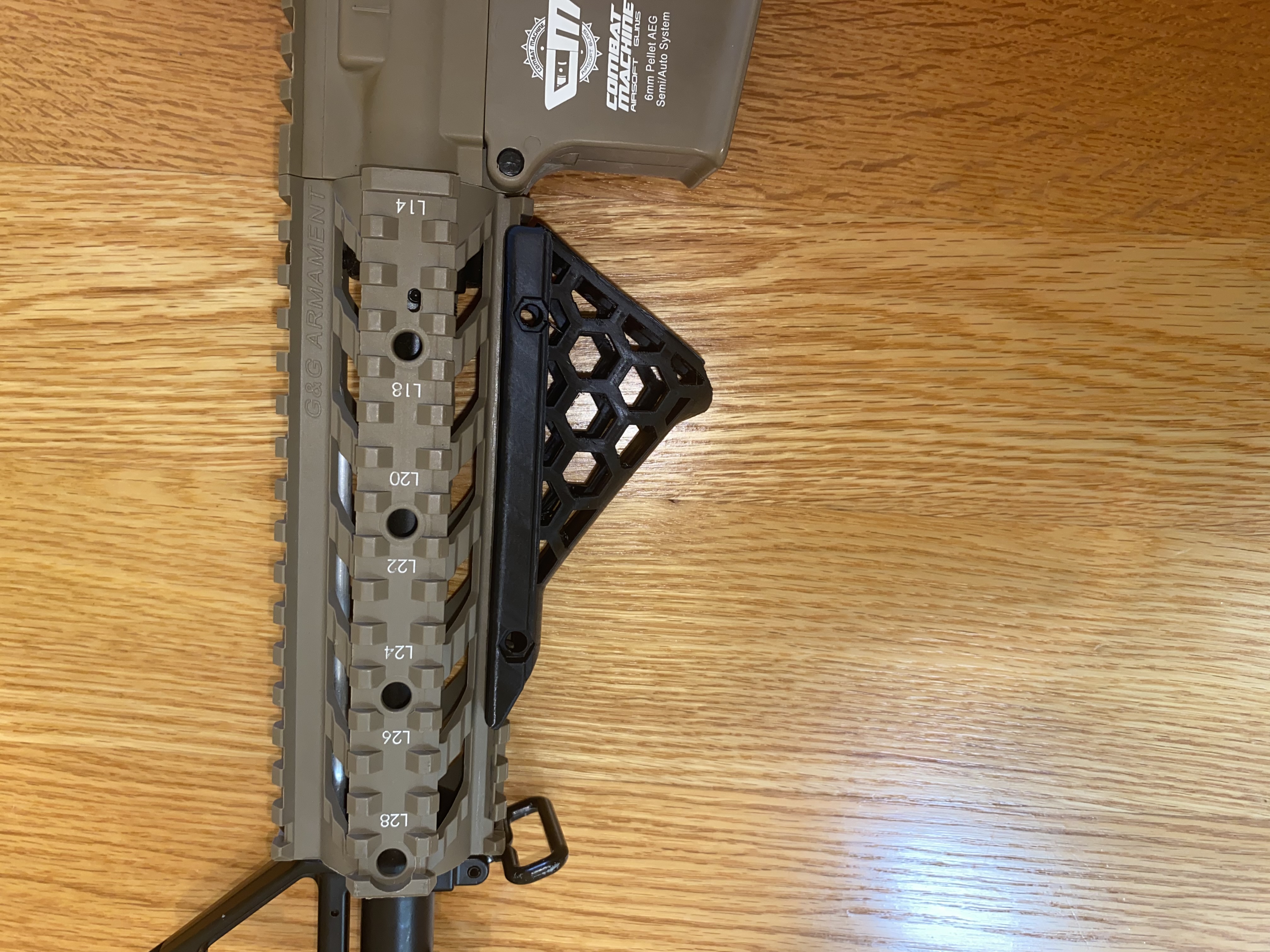 Picatinny Foregrip 3D model thumbnail